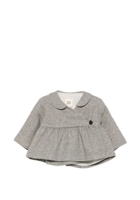Cappotto con dettagli glitterati DOUUOD JUNIOR | DZ2010 E0246808OR